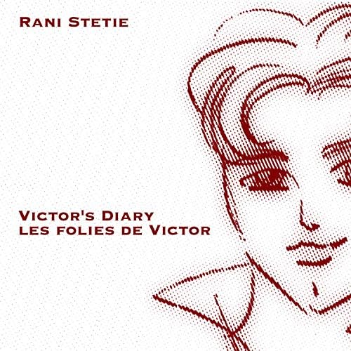 Simple sketch cover with red text for “Victor’s Diary” soundtrack